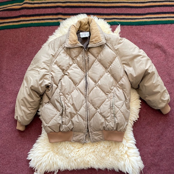 Orvis Other - Vintage Orvis quilted diamond puffer jacket, raglan sleeve waterproof